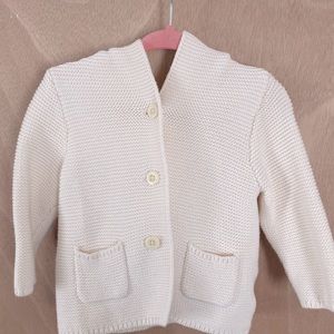 GAP Hooded cardigan for baby/toddler with pockets. 6-12 months